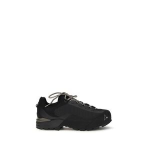 ROA Black Polyamide Athletic Men's Sneakers